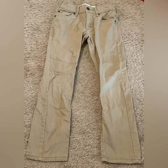 Boy’s Levi’s 511 Slim Khaki Jeans, Size 8, W24” X L22” - Picture 1 of 5